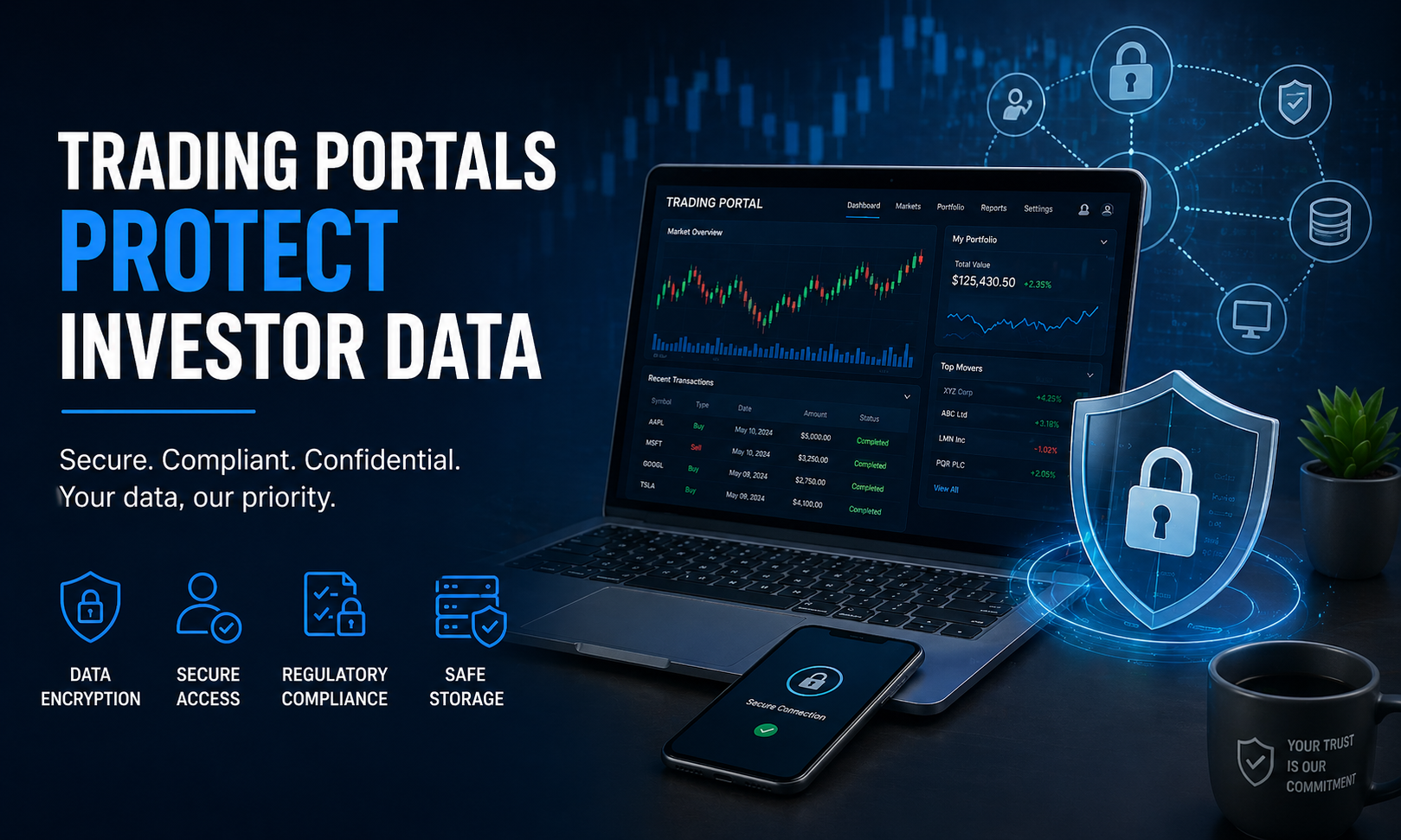 How Trading Portals Protect Investor Data and Market Transactions